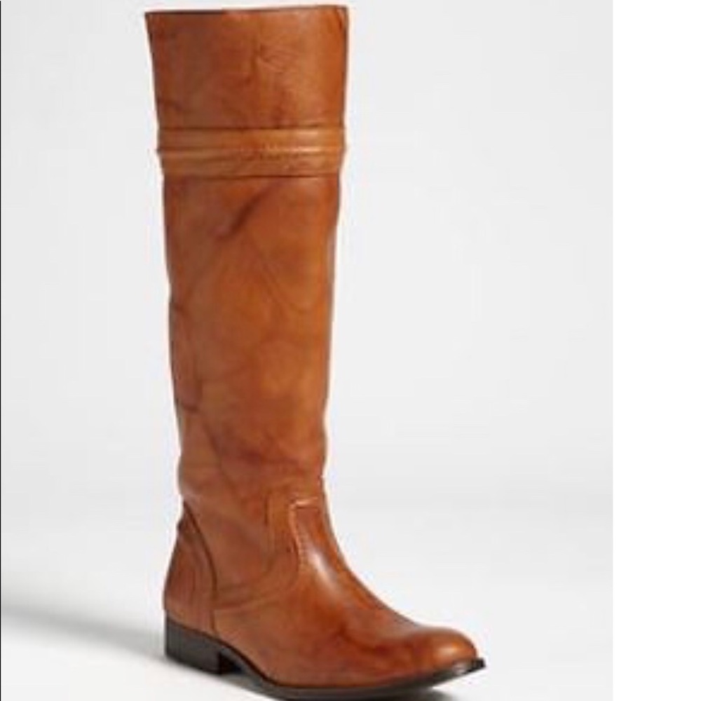 Frye 'Melissa Trapunto' Saddle Leather Boot